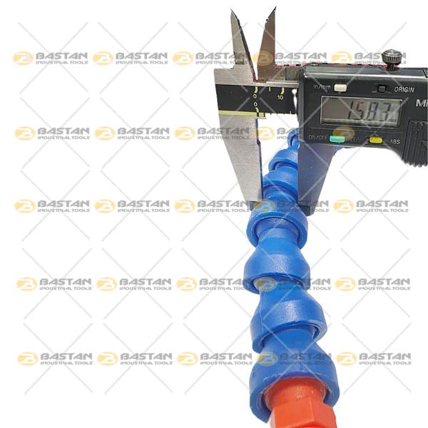 شیلنگ آب و صابون 3/8 پلاستیکی دو راه ساده