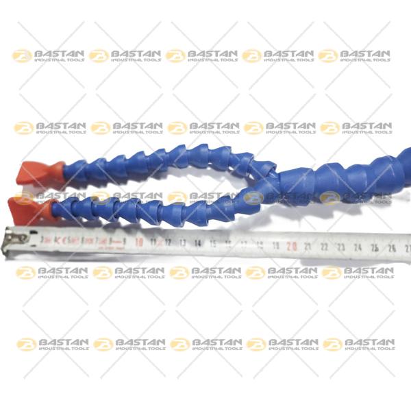 شیلنگ آب صابون 3/8 پلاستیکی سر تخت دو راه