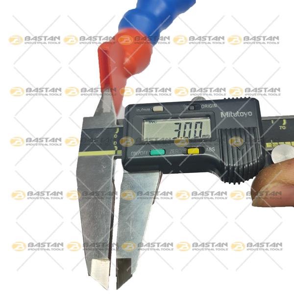 شیلنگ آب و صابون 3/8 پلاستیکی سر اردکی شیر دار