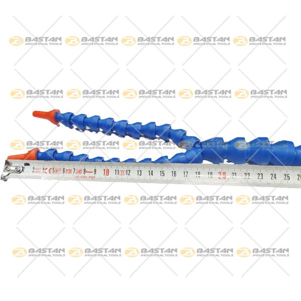 شیلنگ آب صابون 3/8 پلاستیکی دوراه شیردار