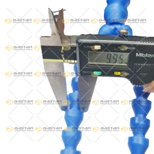 شیلنگ آب صابون 3/8 پلاستیکی دوراه شیردار