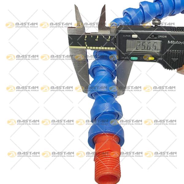 شیلنگ آب صابون 3/8 پلاستیکی ساده (بدون شیر)