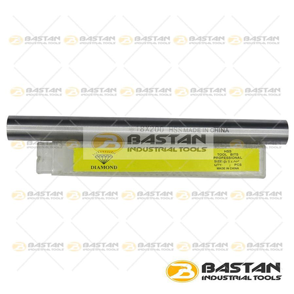 تیغچه گرد آلیاژ HSS طول ۲۰۰ میلیمتر دیاموند DIAMON (۱۹ سایز)