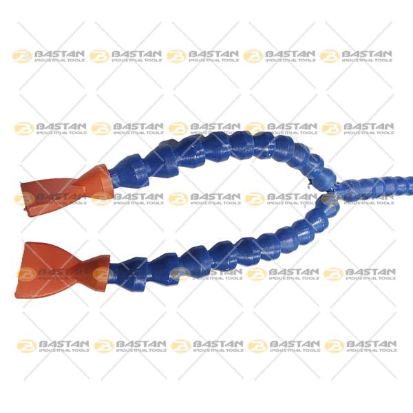 شیلنگ آب صابون 1/4 پلاستیکی دوراه سرتخت (بدون شیر)