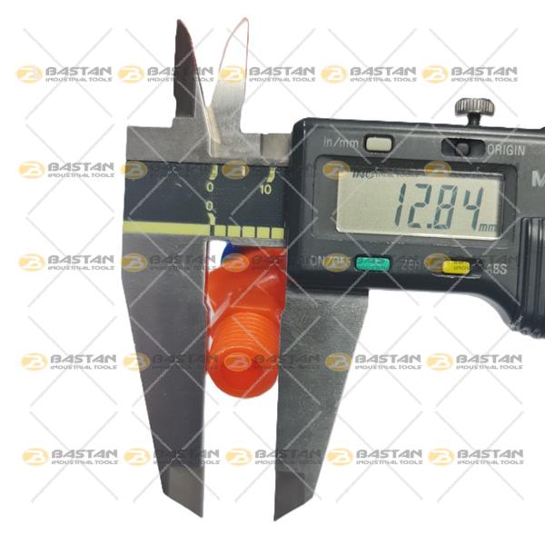 شیلنگ آب صابون 1/4 پلاستیکی دوراه سرتخت (بدون شیر)