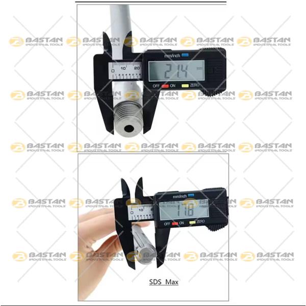 دنباله گردبر بتن پنج شیار 40 سانت 