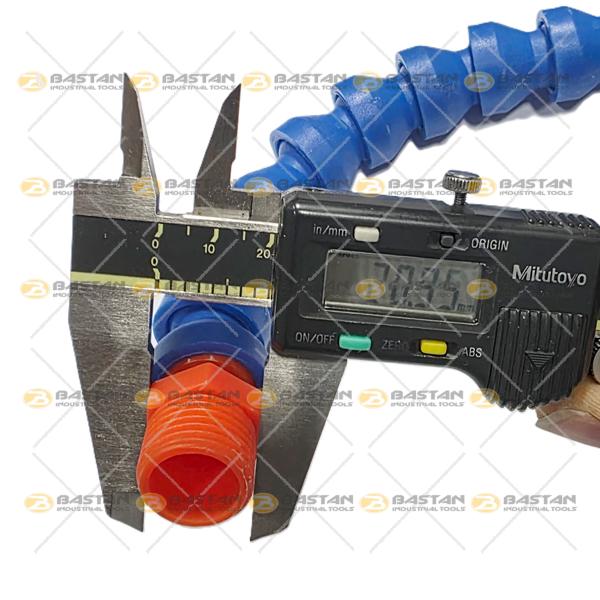 شیلنگ آب و صابون 1/2 پلاستیکی دو راه ساده