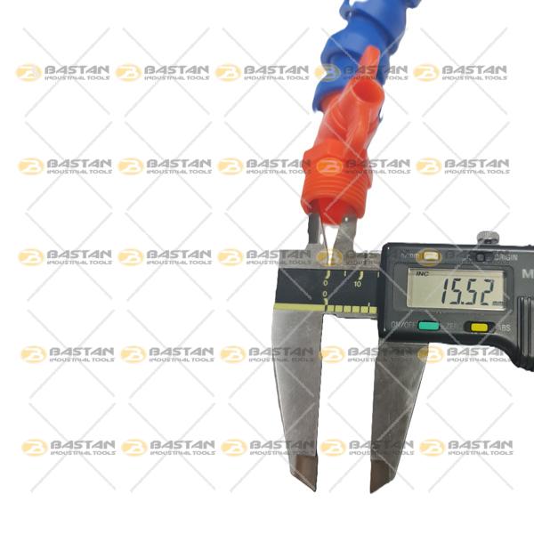 شیلنگ آب صابون 1/2 پلاستیکی شیردار