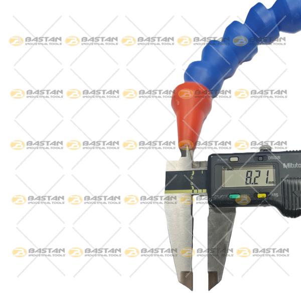 شیلنگ آب صابون 1/2 پلاستیکی شیردار