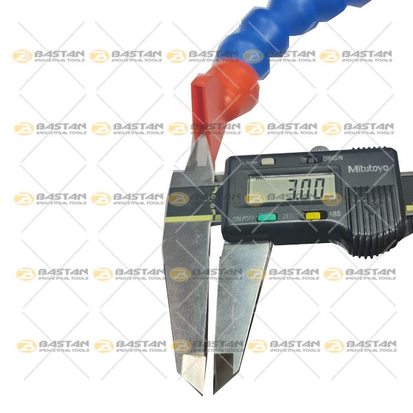 شیلنگ آب و صابون 1/2 پلاستیکی سر اردکی شیر دار