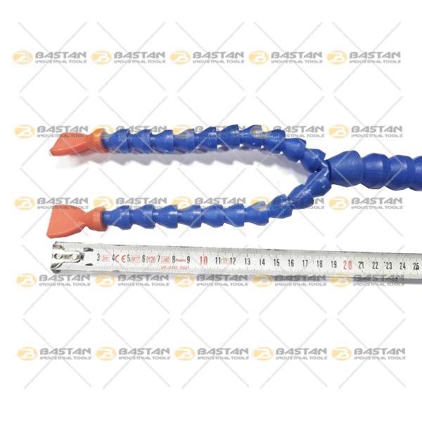 شیلنگ آب و صابون 1/2 پلاستیکی سر اردکی دو راه شیردار 