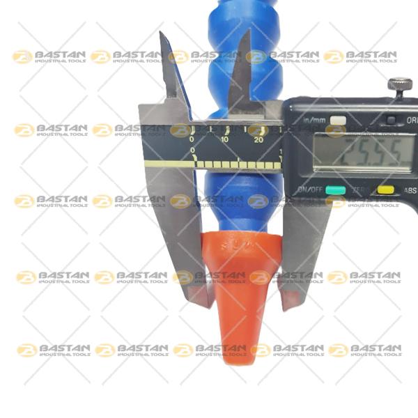 شیلنگ آب صابون 1/2 پلاستیکی شیردار