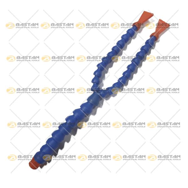 شیلنگ آب و صابون 1/2 پلاستیکی سر اردکی (تخت) دو راه بدون شیر