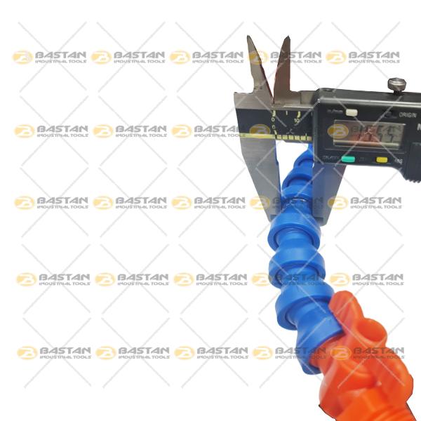 شیلنگ آب و صابون 1/2 پلاستیکی سر اردکی شیر دار