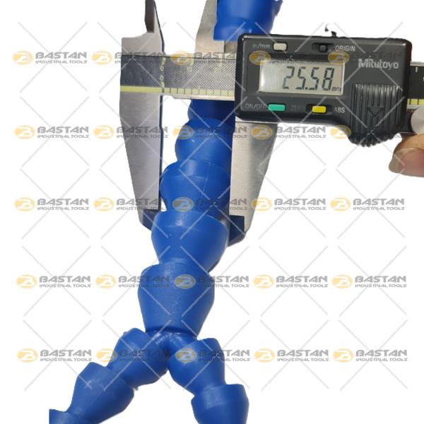 شیلنگ آب و صابون 1/2 پلاستیکی دو راه شیر دار