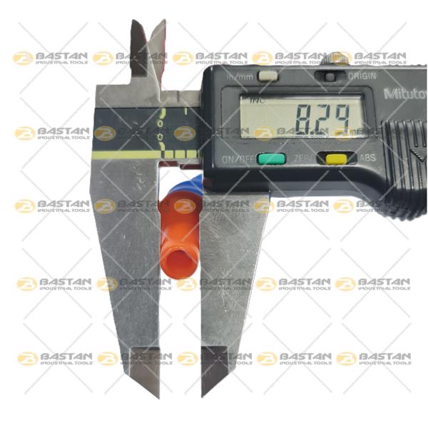 شیلنگ آب و صابون 1/2 پلاستیکی دو راه شیر دار