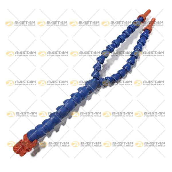 شیلنگ آب و صابون 1/2 پلاستیکی دو راه شیر دار